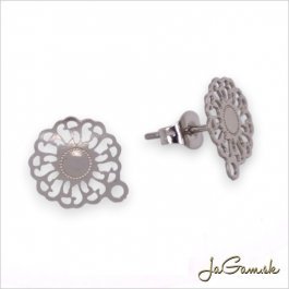 Náušnicové puzety 13mm CHIRURGICKÁ OCEĽ, 2ks (CH1689)